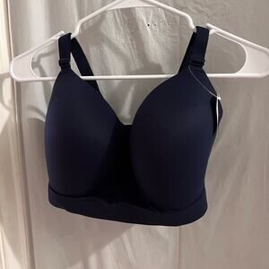 Soma navy blue enbliss wireless bra size 40 dd